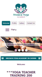 Mobile Screenshot of hridayayogaacademy.com